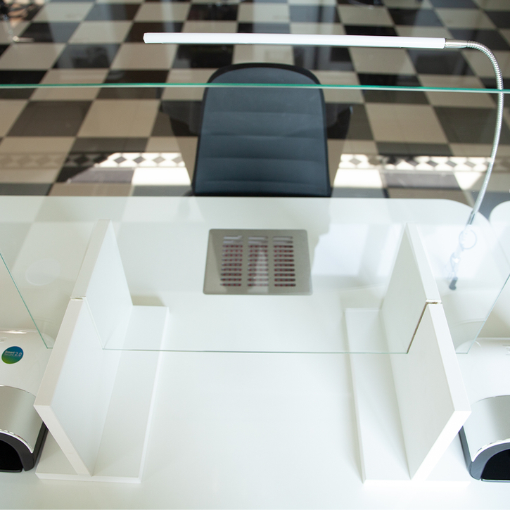 Hygienické ochranné sklo